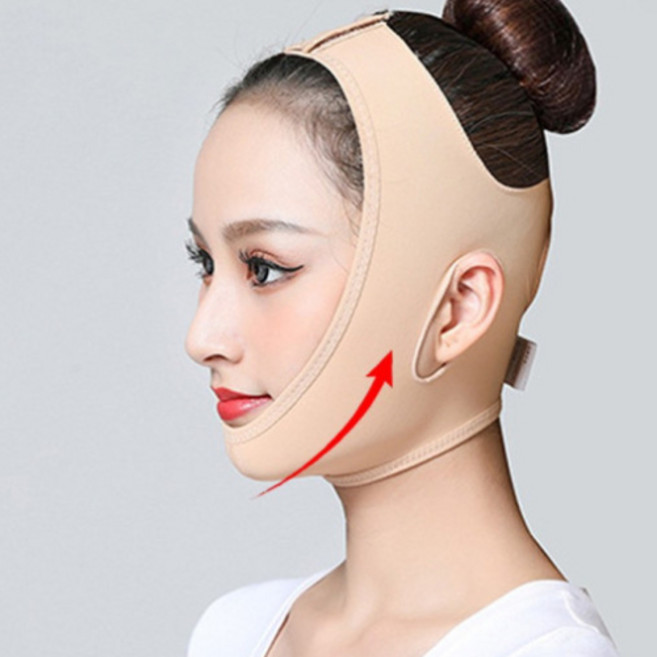 리프팅 밴드 얼굴 이중턱 브이라인 마사지 닥터 땡김이 볼살 당기미 기구 팔자 땡기미 v 턱살 페이스 효과 사각턱 라인 빼는법 처진 주름 압박 없애기, 1개, 2개 묶음, S + M