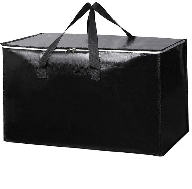 Equator 튼튼하고질긴 특대형 타포린 쇼퍼백 대용량 93L, 1개, 블랙