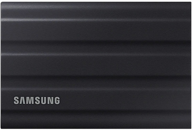 삼성전자 포터블 외장 SSD T7 쉴드 USB 3.2, 블랙, 2TB