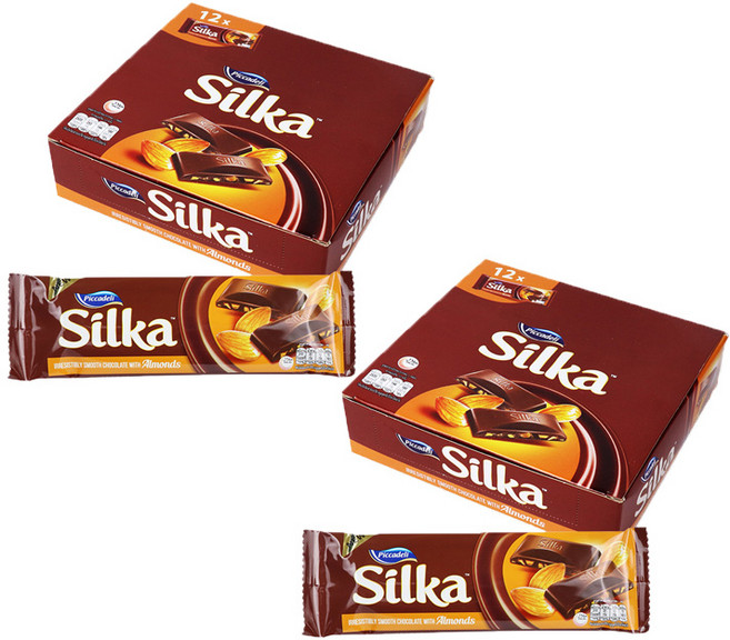 실카 초콜릿 위드 아몬드, 24개, 38g