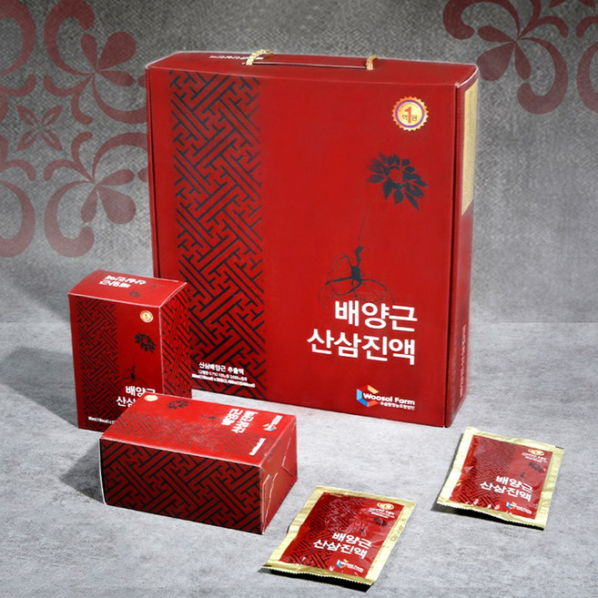 국내산 프리미엄 산산배양근 추출액 진액 80ml x 30포, 60개