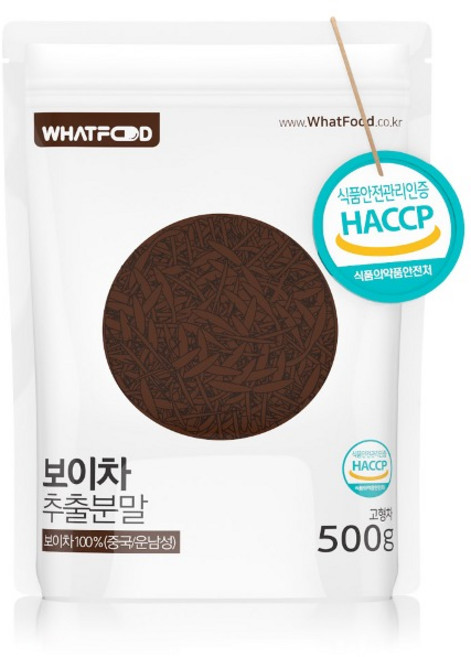 왓푸드 보이차 추출 분말 500g (중국) - 20:1, 1개