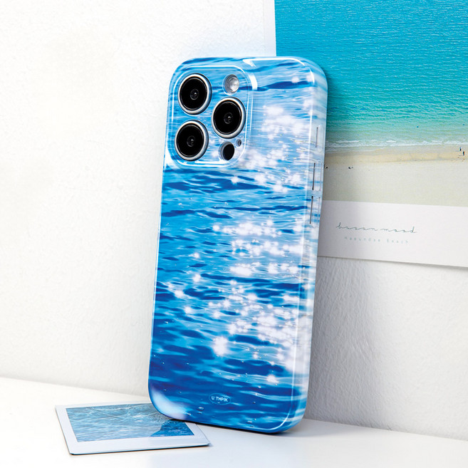 아이폰15프로 전용 실물이 더 예쁜 유광 소프트 디자인 케이스