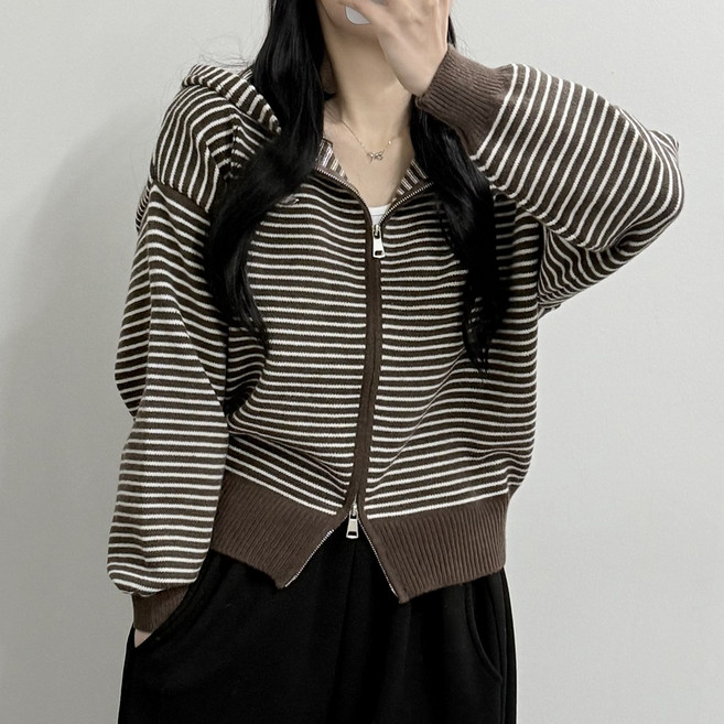 VANANA2 [찐고퀄!/아방폭닥/5col] Silver Pendant 핏예쁜 투웨이 단가라 후드집업