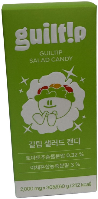 길팁 샐러드 캔디 2000mg x 30정 1개, 60g