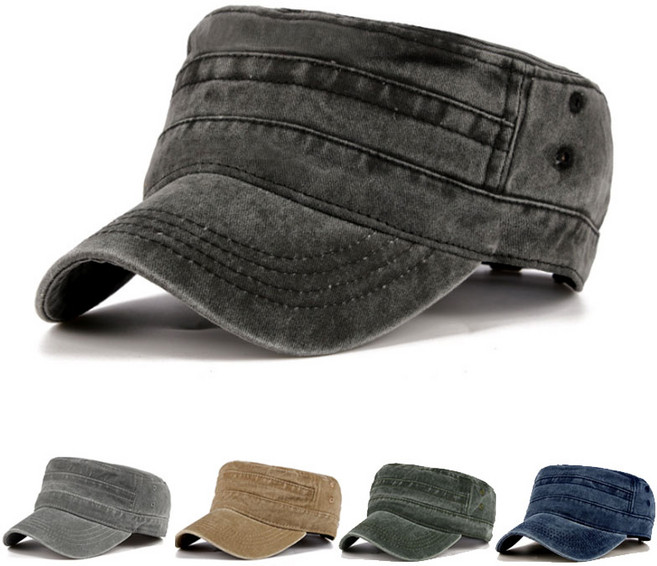 WY 빈티지코튼 군모 모자 빈티지모자 밀리터리