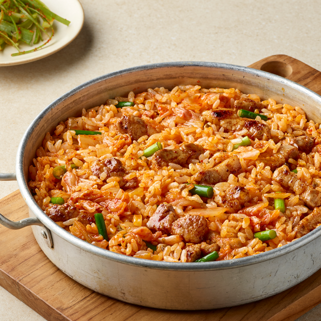 애슐리 묵은지 삼겹살 볶음밥 230g X 4인분 359503, 1