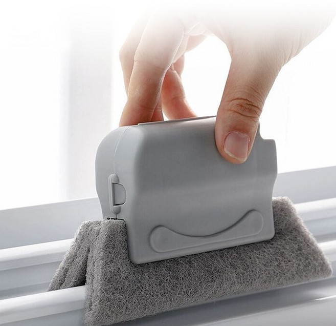 다용도 창문 창틀 틈새 먼지 청소 솔 브러쉬 틈새청소, 01.그레이