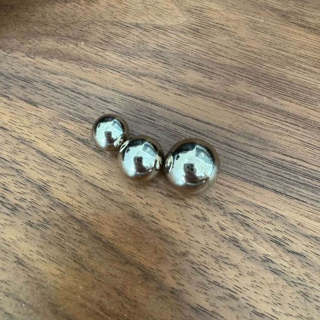 자석볼펜 학습도구 신기한물건 자석펜 마그넷펜 네오디움, 0.5mm, other, 소형 강구-10mm