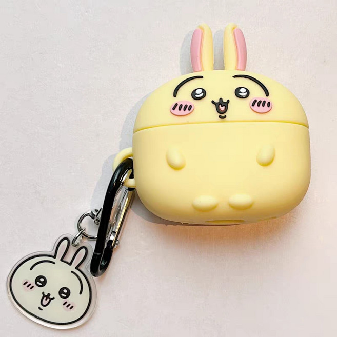 치이카와 우사기 하치와레 에어팟 케이스 프로2 2세대 3세대 에어팟 프로 케이스 4세대 5세대 실리콘 낙하 방지, Airpods pro/pro2, 1개