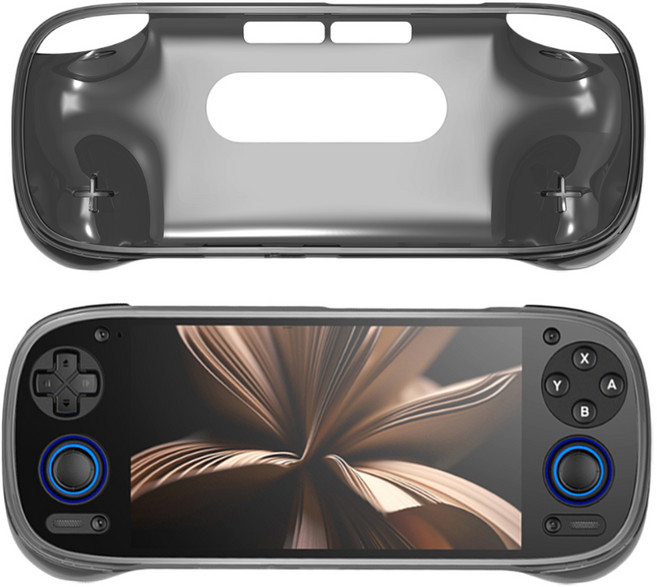 레트로이드 포켓5 투명 케이스, 1개, BLACK, Retroid Pocket5