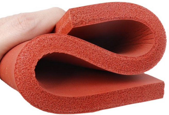 3~4T 150x150 100x100 쿠션 스폰지 방진 방음 발포실리콘판 발포실리콘패드 고무판, 1개