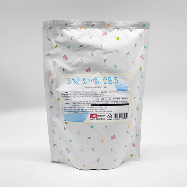 선인 그릭요거트 소프트아이스크림 믹스 1.2kg, 1개