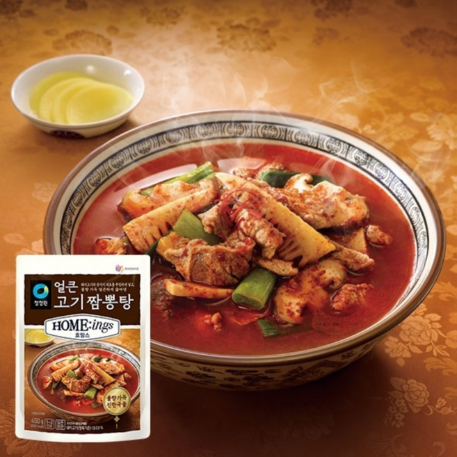 호밍스 얼큰 고기짬뽕탕 450g, 1개