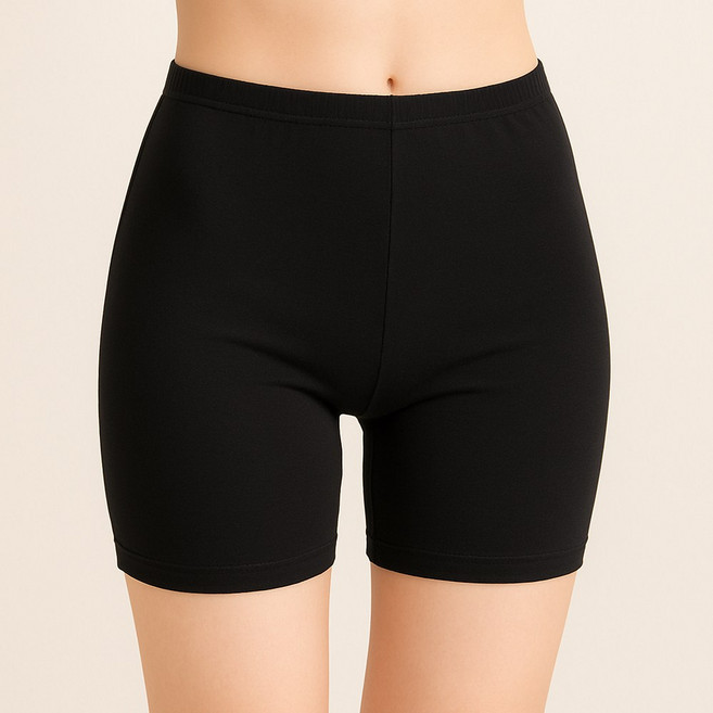 여성속바지 4부 면스판 직장인 학생 3매세트 빅사이즈추가 KCS1200