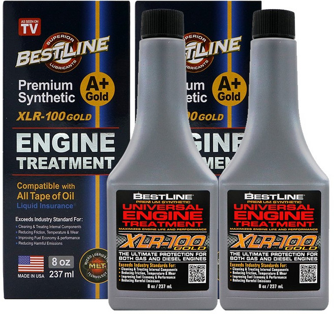 베스트라인 엔진 코팅용 첨가제 전차종 237ml, 2개, 공용