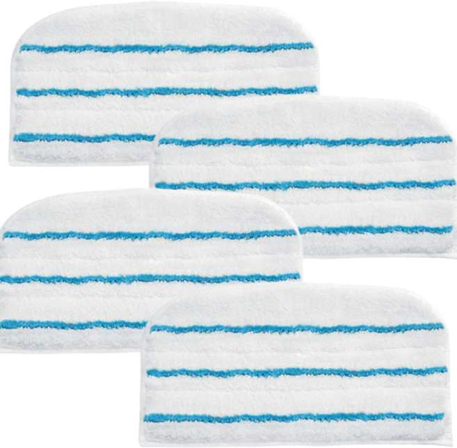 블랙앤데커 한경희 스팀청소기 호환 물걸레 패드, 4개, 스팀청소기 걸레패드