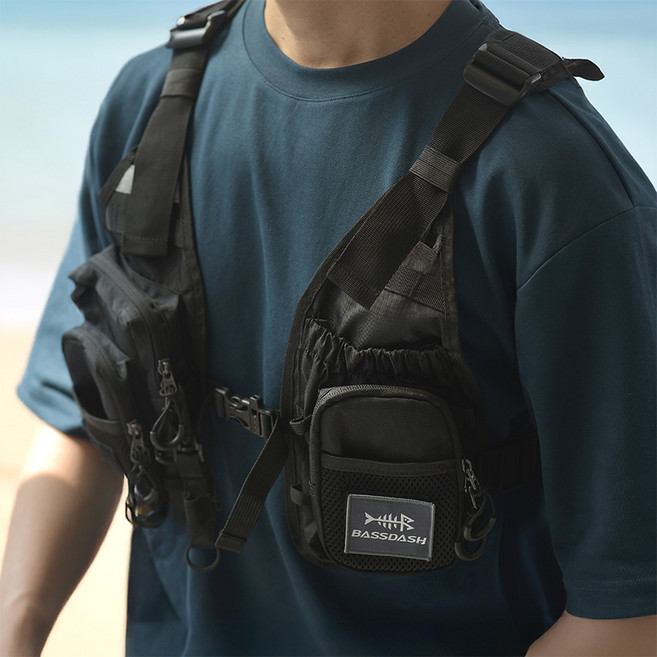 브라더마켓 다용도 낚시 조끼 배달 라이더 자켓 현장 공구 조끼