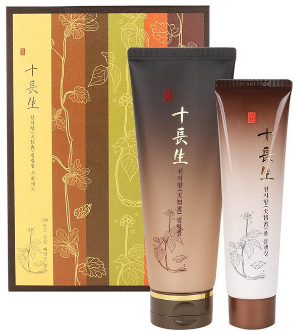 십장생 프리미엄 필링 클렌저 2종 세트 A029, 1세트