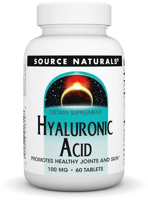 Source Naturals 히알루론산 건강한 관절과 피부 촉진* 100mg - 60정, 1개 - 쿠팡