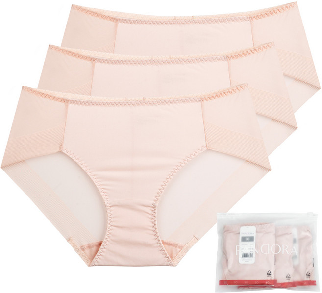 판도라by비비안 데일리 미디 누디 햄라인 기본 팬티 3매입 세트