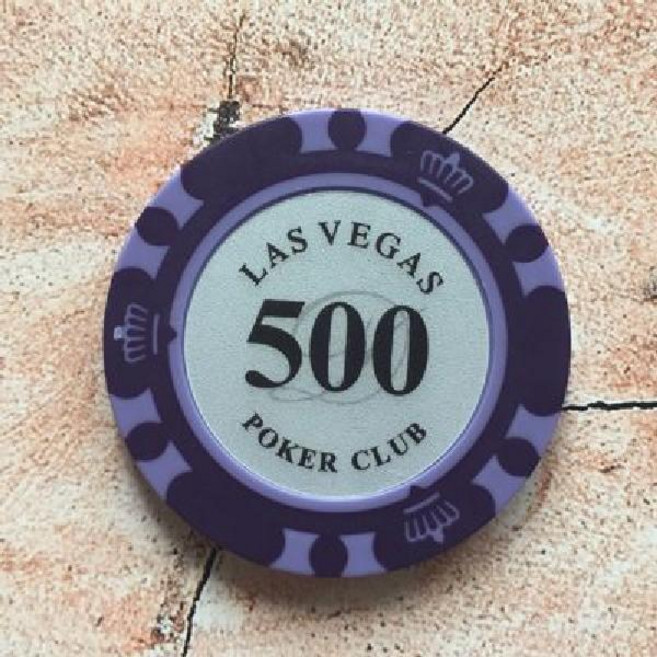 국제규격 포커칩 카지노 홀덤 칩 보드 게임 알키미스트, 500 x10개