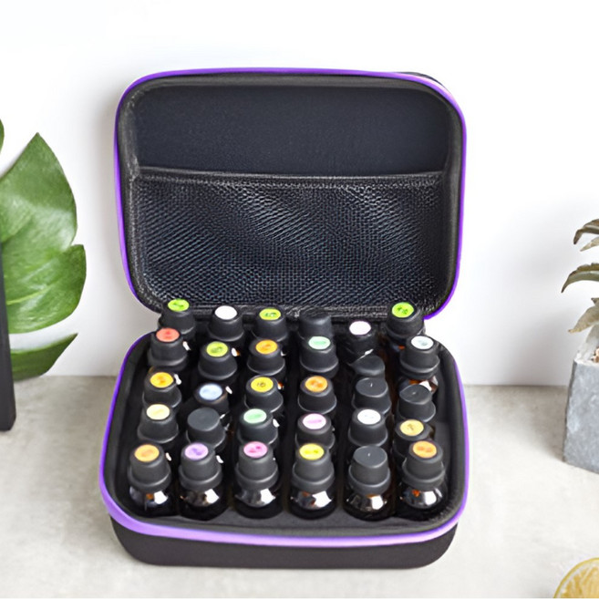 보스케 15ml 에센셜 오일 30구 하드케이스, 퍼플, 1개