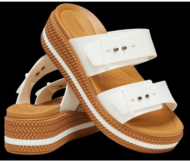 크록스(NC웨이브충장점) 브루클린 우븐 버클 209978-owv