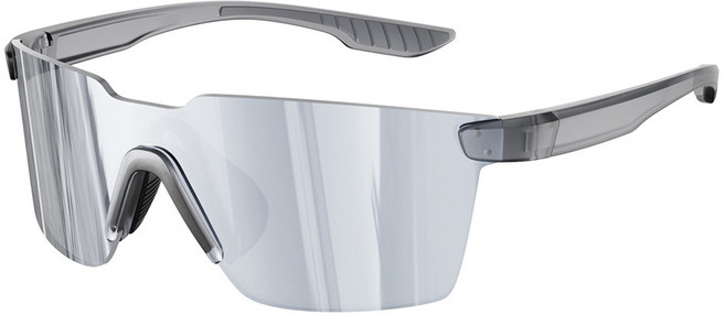 無框自行車騎行眼鏡 戶外徒步防風沙護目鏡, 1個, 如圖所示