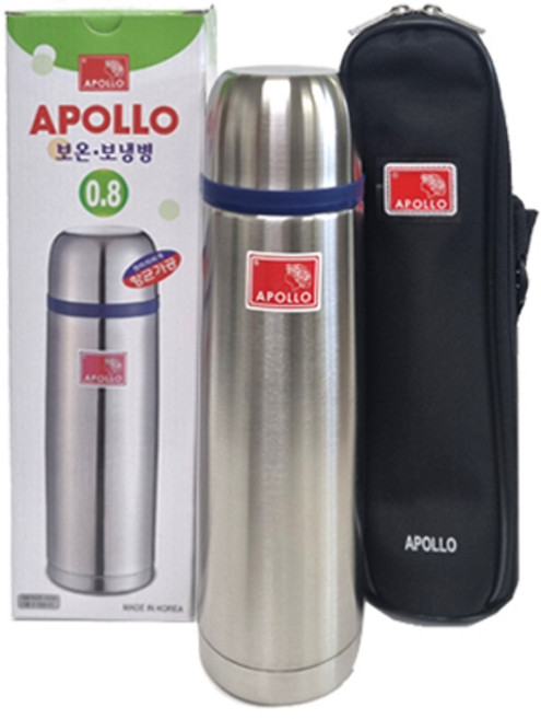 APOLLO 아폴로공식판매점 아폴로보온병 AP-800 보냉병 가방포함, 1개