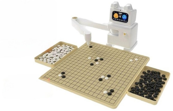 AI 바둑로봇 바둑 오목 장기 체스 훈련 보조 로봇장난감, 1개, 바둑 + 체스 로봇
