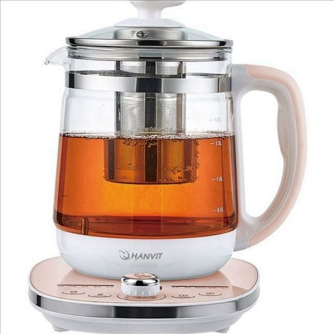 다기능 분유 포트 유리 전기 티 포트 티메이커 주전자 커피 rod+8605CO