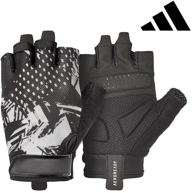 아디다스 에센셜 트레이닝 헬스 장갑 탁월한 편안함 운동 턱걸이 풀업 웨이트 크로스핏, 그래픽, 1세트