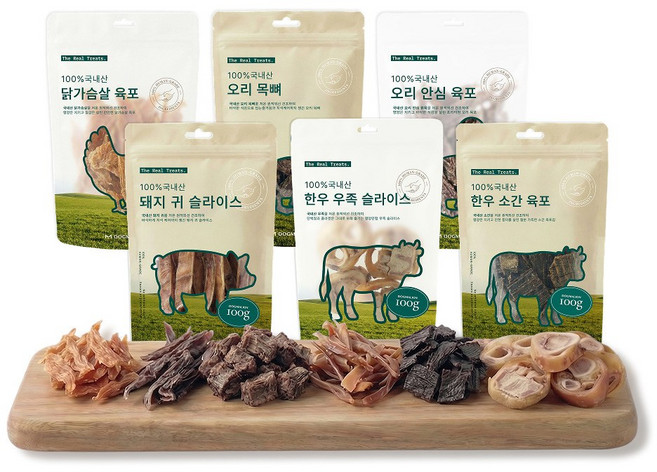 도그말리온 국내산 강아지 수제간식 세트, 1개, 600g, 스타터팩