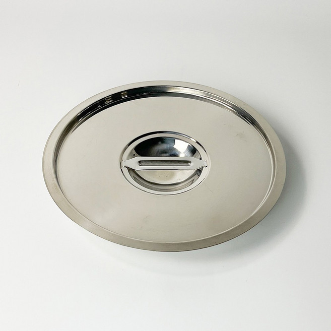 레스토 비엠피 BMP 뼈통 소스통 국자통 업소용 스텐 반찬통, 1개, 6호뚜껑(표준/타공)