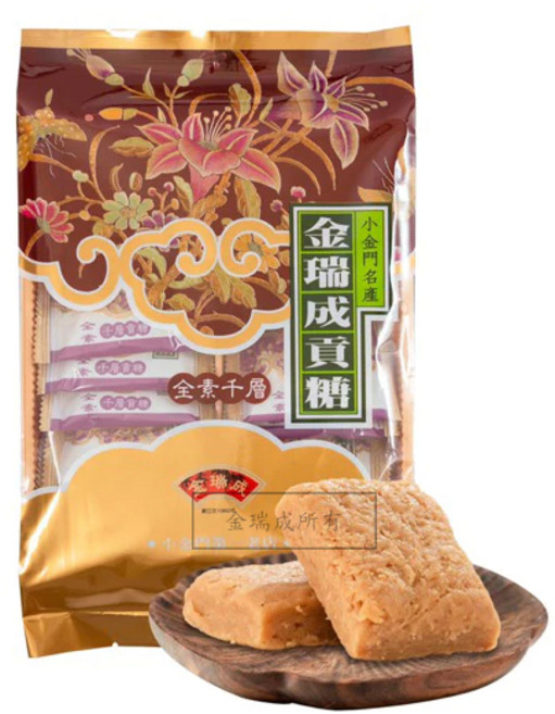 金瑞成 千層貢糖 全素, 1個