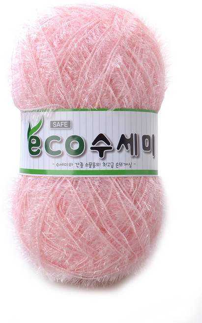 미니에코 수세미실 9+1 40g 에코 수세미, 31 베이비핑크, 1개