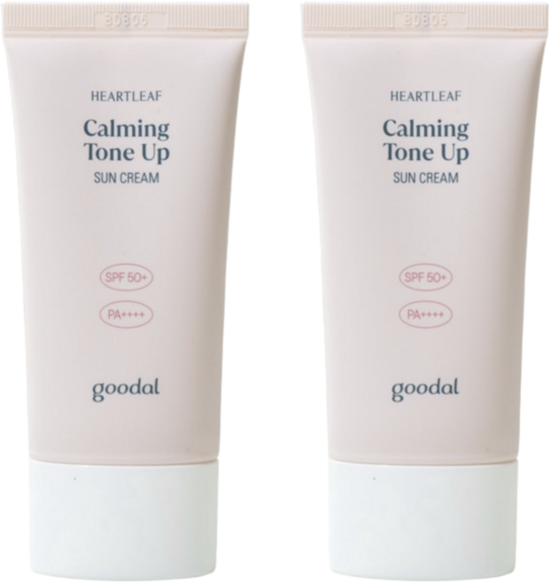 구달 맑은 어성초 진정 수분 톤업 선크림, 50ml × 2개, 2개, 50ml