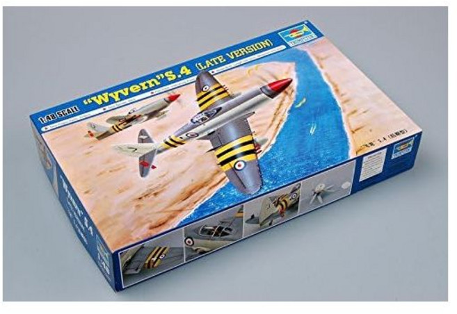 12339378 프라모델 비행기 헬리콥터 전투기 모형 미니어처 헬기 항공기 트럼펫터 1/48 웨스트랜드 와이번 S.4 후기형 플라모델