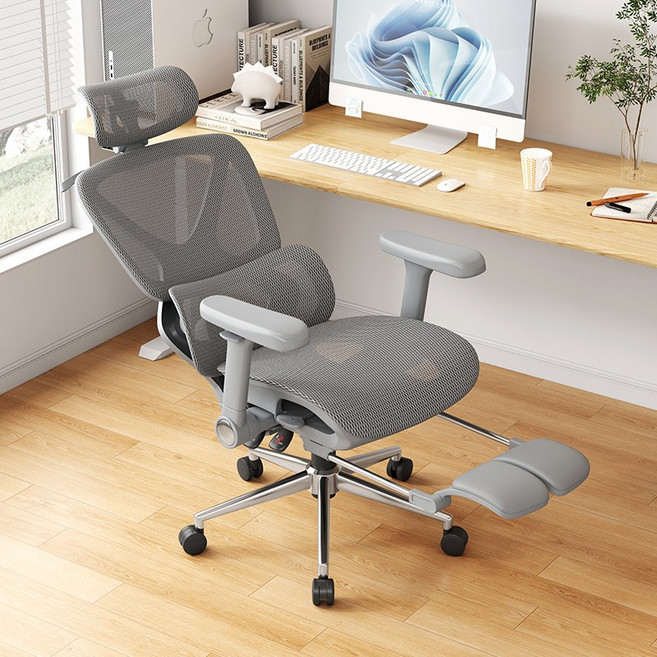 슈퍼프레임컴게임 의자퓨터사무실용메쉬인체공학의자SF-XPro, 그레이F