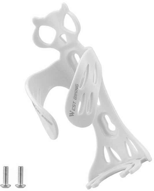 시그니처베이지 자전거 초경량 물통 케이지 거치대 YPZ044, 1개, 화이트