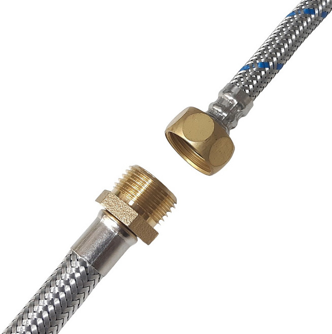 국산 수전 연장 연결호스 원홀줄 조절대, 고압호스연결대, 1개