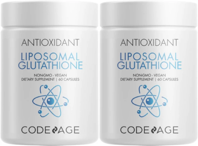 코드에이지 세트리아 리포조말 글루타치온 60 정 2개 Codeage Glutathione, 60정 - 쿠팡
