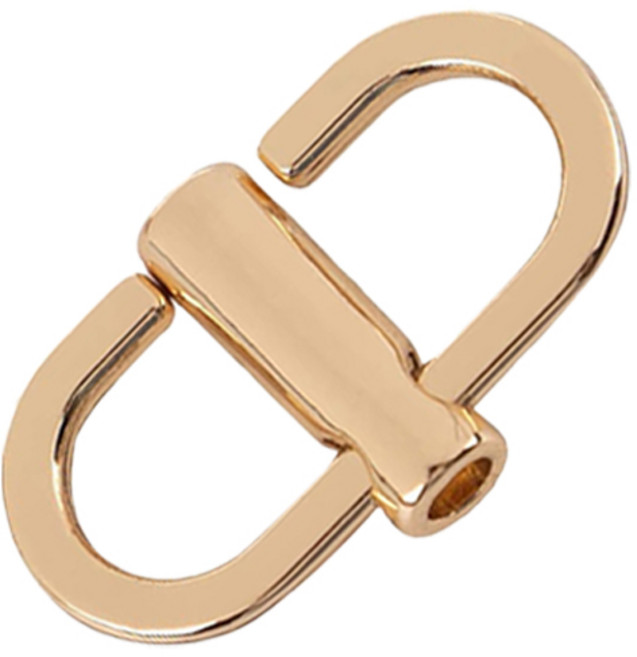 체인 끈 조절기 Y형, 골드, 5개