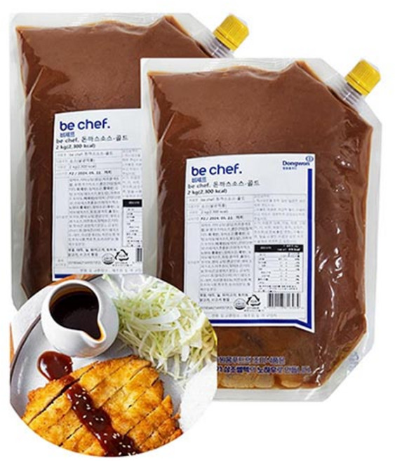 동원홈푸드 돈까스소스 골드, 1개, 2kg