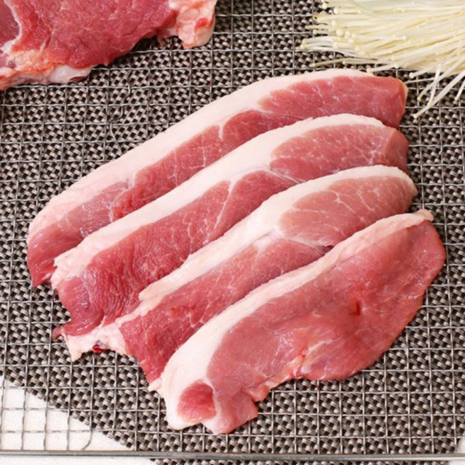 가야촌 한돈 돼지고기, 뒷다리살(지방있음)구이용 500g, 1개