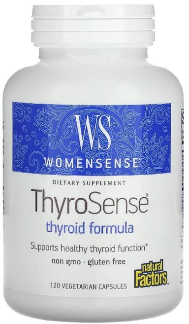 내추럴팩터스 스로센스 ThyroSense 우먼센스 여성 판토텐산 구굴 캡슐 120정 - 쿠팡