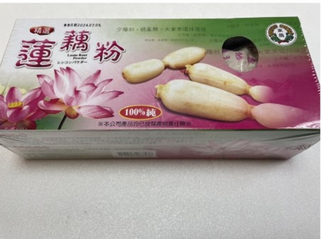 東農精選 蓮藕粉 600克, 1個