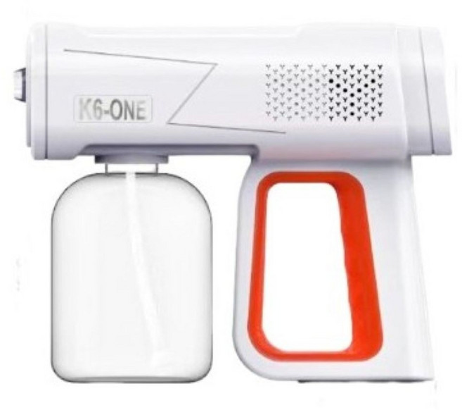 USB充電藍光奈米霧化消毒噴霧槍, 1個, 380ml