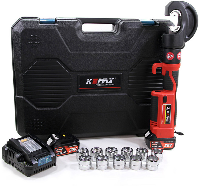 B750402 충전유압 전선압착기 압착기 유압압착기 전선압착기 터미날압착기 터미날단자압착기 케이블압착기 KE-400B 케맥스압착기 케맥스, 1개